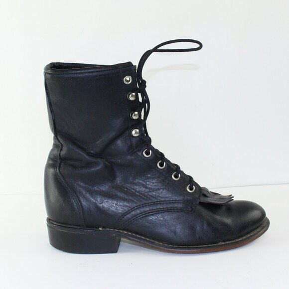 Laredo Kiltie Roper Western Boots (7.5 US) - Picture 5 of 11